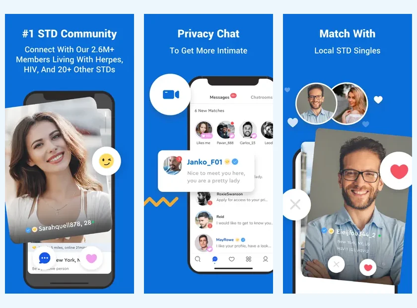 Présentation de PositiveSingles dans l’App Store — Application PositiveSingles : vos rencontres vous suivent